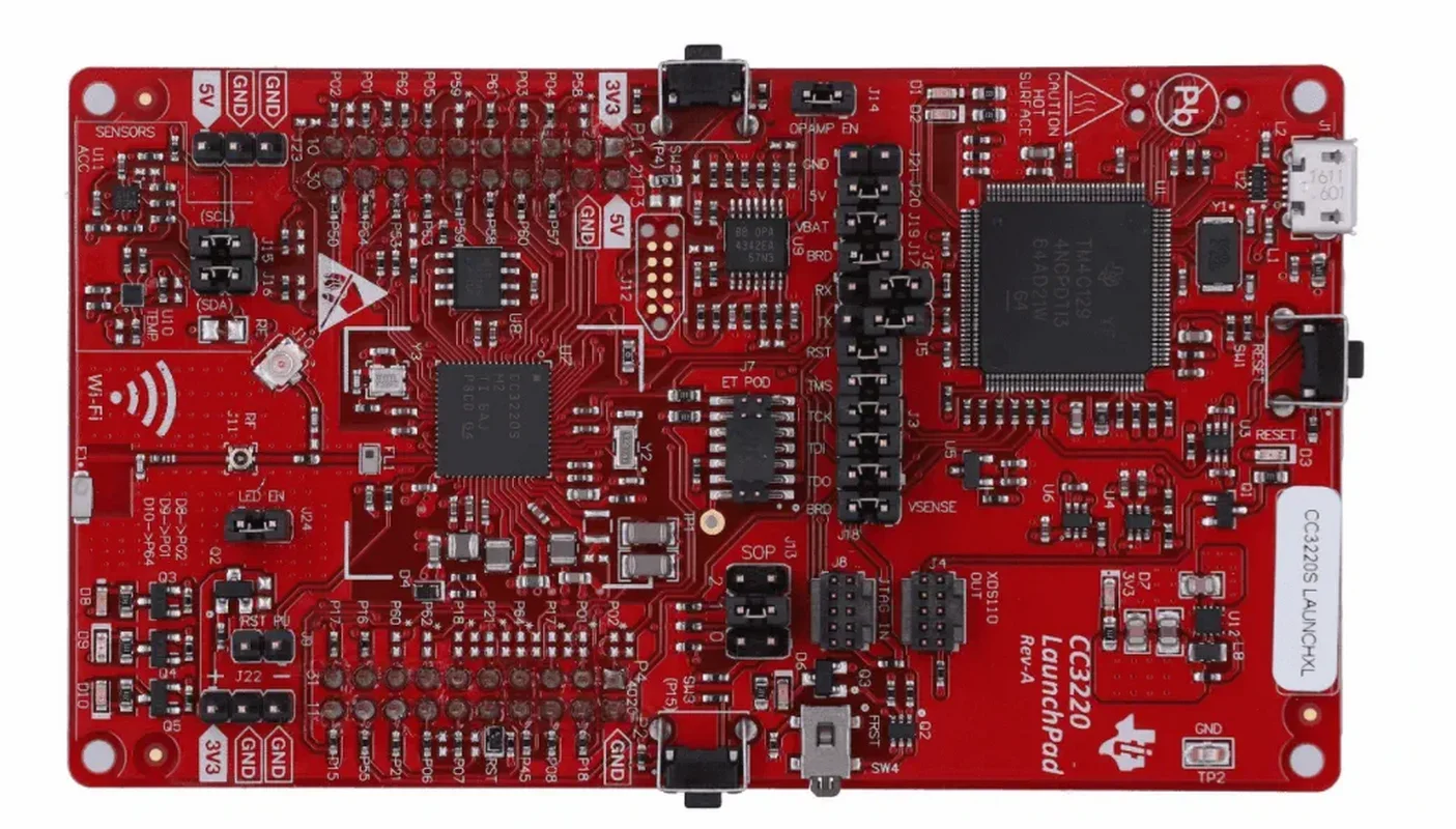 Spot CC3220S-LAUNCHXL SimpleLink Wi-Fi wireless microcontroll