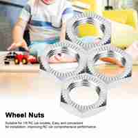 Aluminum Alloy  M12 Wheel Nuts 17mm Spanner for 1/8 RC Car Accessory