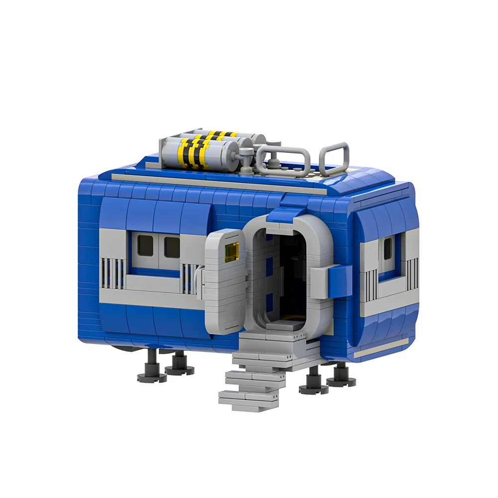 ゴブリックス MOC クラシックスペースバトル モジュラービルディングブロックモデル スペースモジュラーベース v2 アーキテクチャブリック組み立ておもちゃギフト