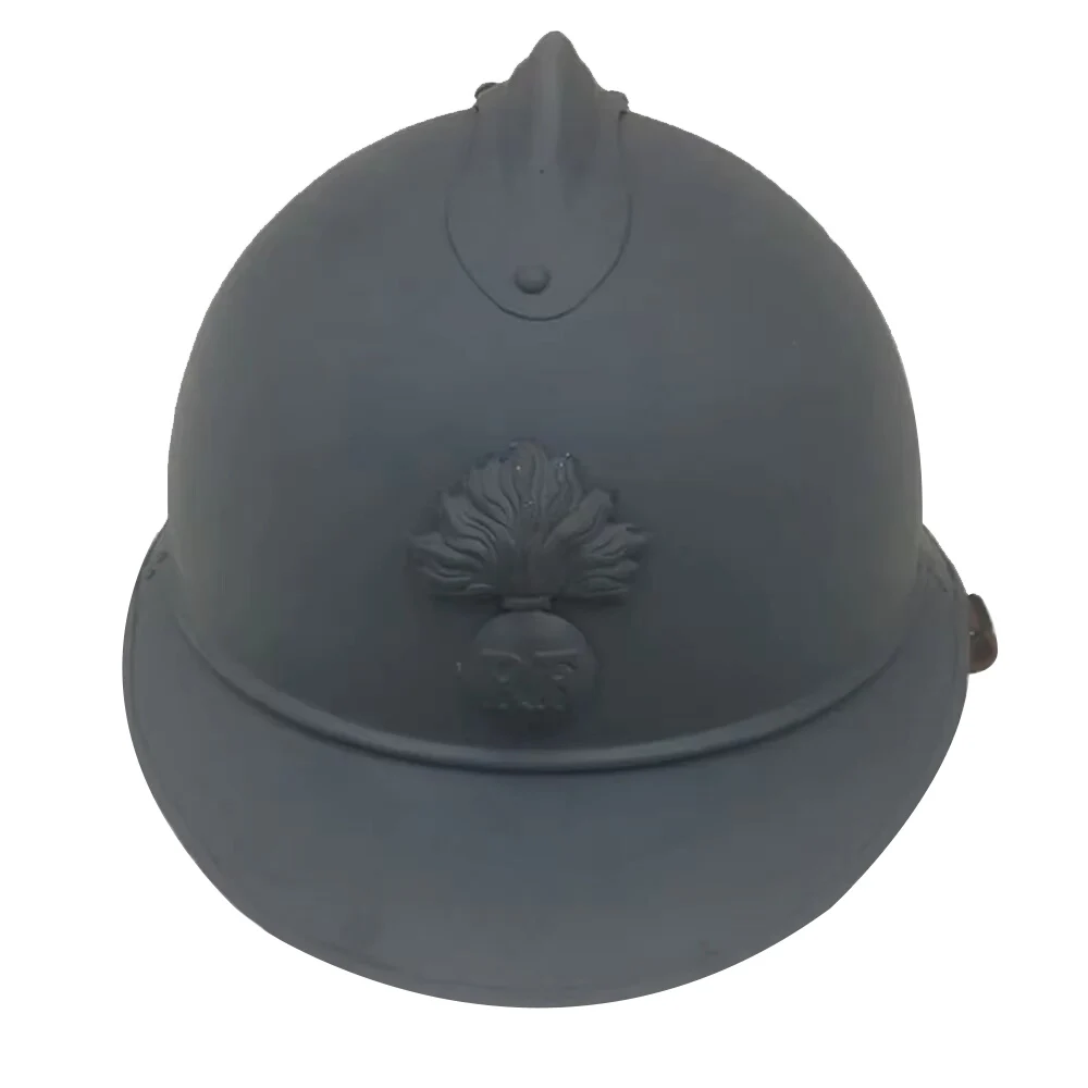 WWII WW2 French Adrian Helmet Retro French Soldier Gear Retro Equipment History Reenactment Props M1915 Helmet