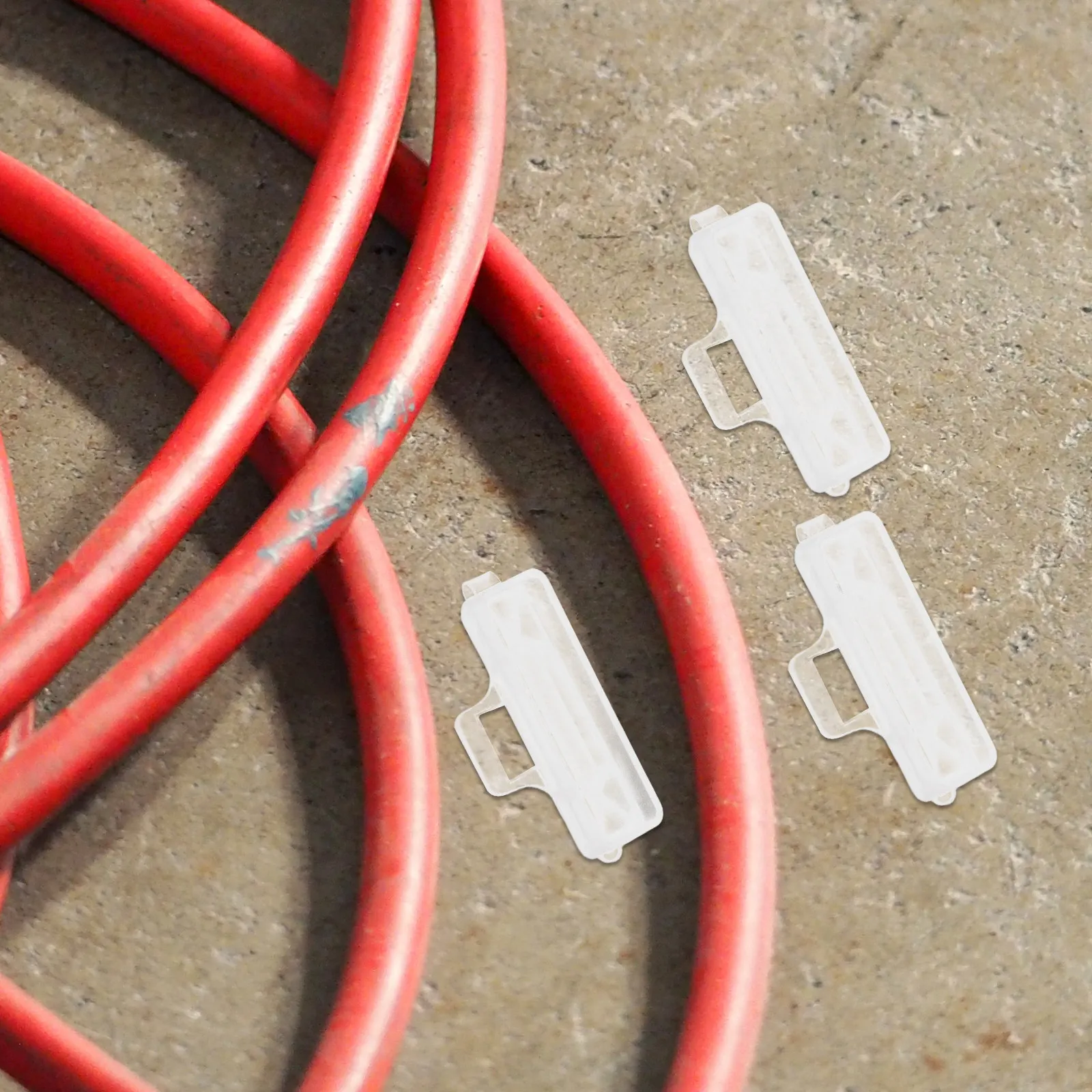 

1Set Transparent Waterproof Cable Label Box Sturdy Plastic Wire Tag Holder for Electrical Cable Management Zip Tie Case
