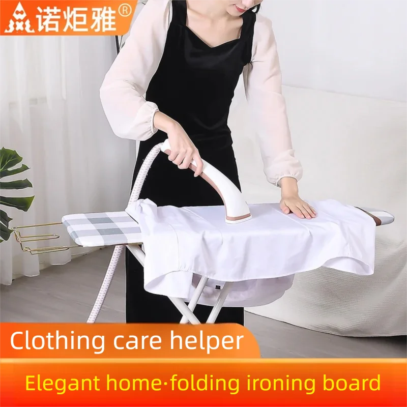 Folding Ironing Board with Adjustable Height, Portable desktop Ironing Board, Featuring a Stand and Cover, Suitable for Home Use