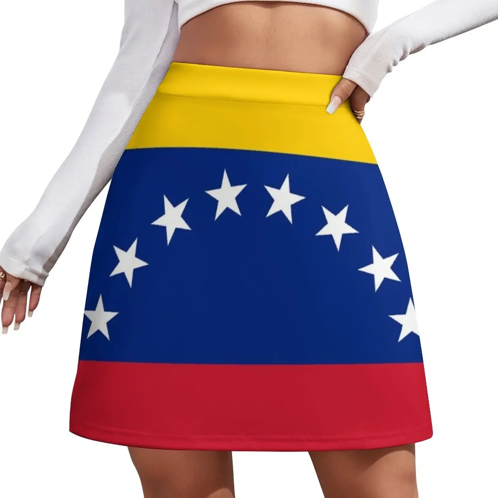 

Flag of Venezuela - Bandera Venezolana - Venezuelan Flag Mini Skirt summer dress women 2024 women's stylish skirts cute skirt