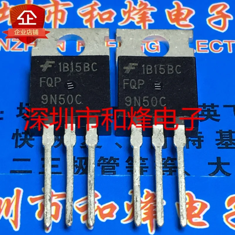 5PCS-10PCS FQP9N50C TO-220 9A 500V New And Original On Stock