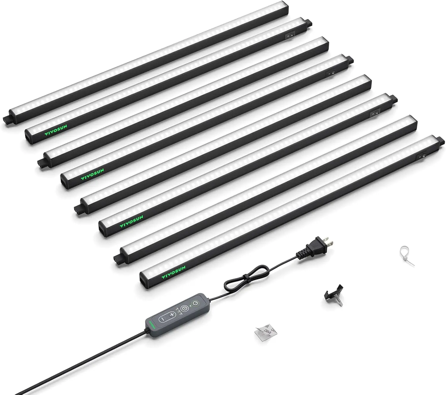 

T5 Full Spectrum LED Grow Light, 5000K 120W with Timer & Dimmer for Indoor Plants, Seed Starting, Hydroponics