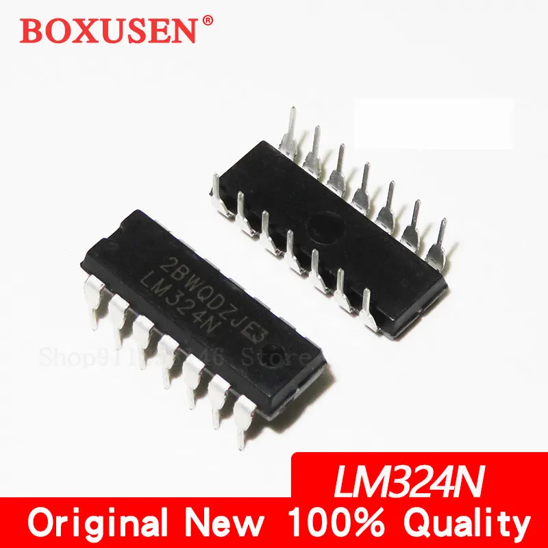 10PCS LM324N LM339N LM224N LM319N LM348N LM359N LM380N LM386N LM2901N LM2902N LM2907N DIP