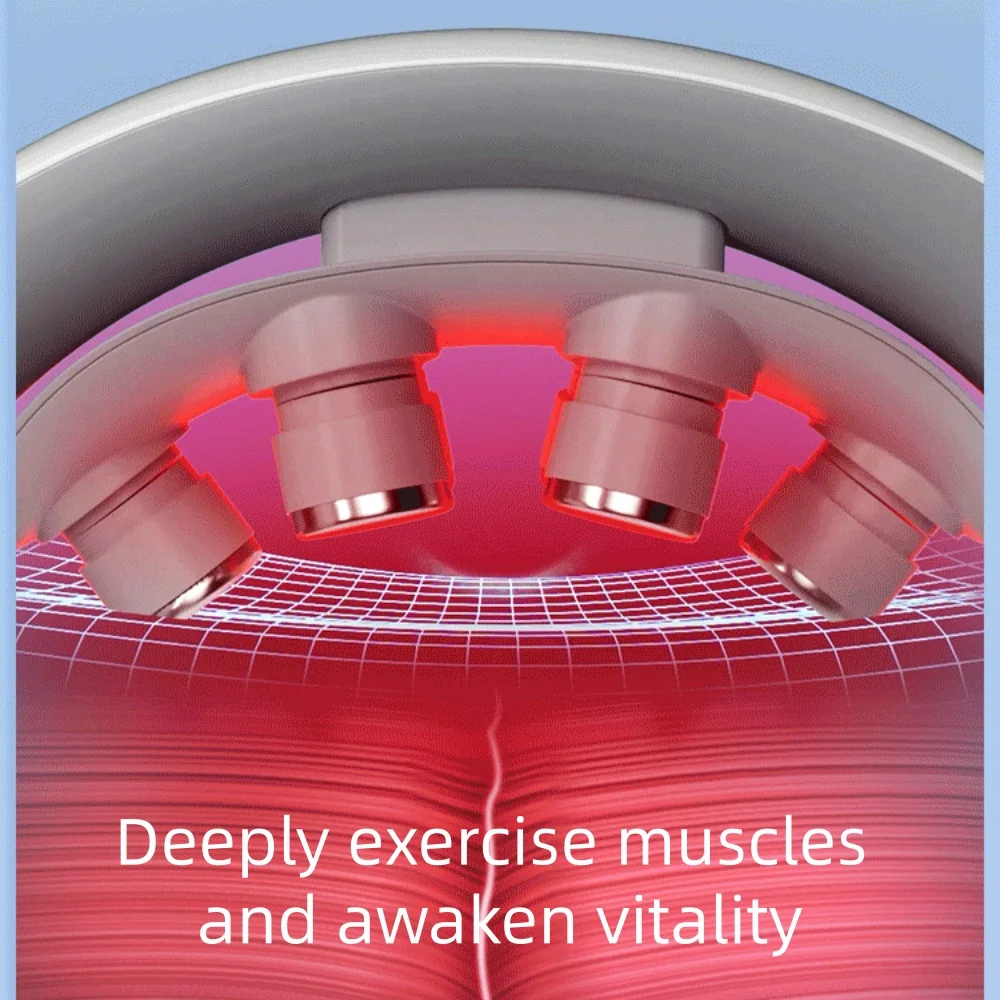 

Умный массажер для шеи TENS&EMS, электрический портативный массажер для шеи с несколькими насадками, низкочастотный импульсный вибрационный массажер для шеи с функцией вытяжения