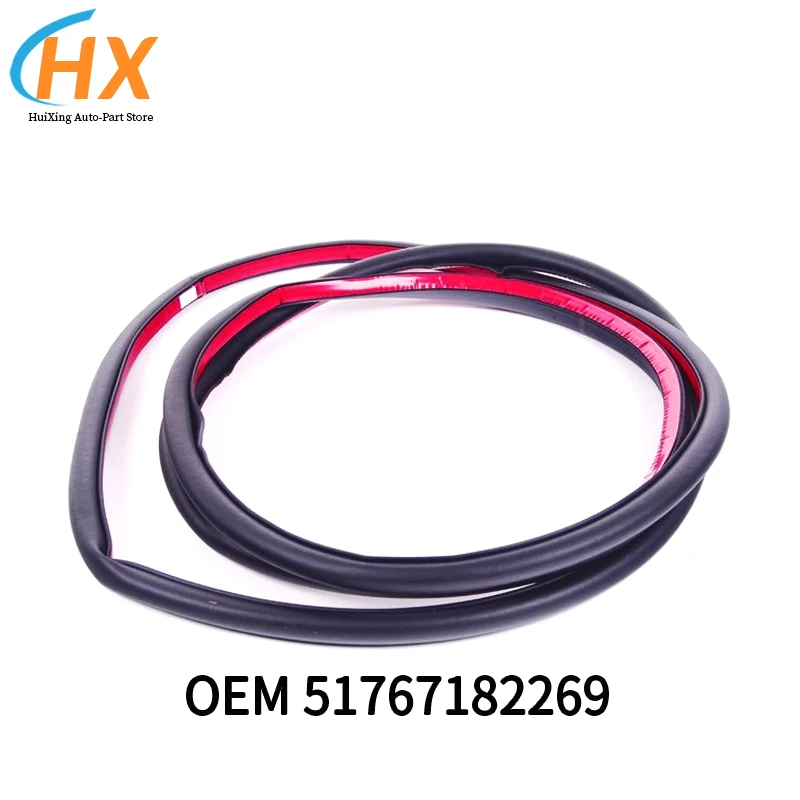 

51727278503 51767182269 for BMW 5' F10 F18 LCI 520 528 535 Car Body Rubber Sealing Strip Front Door Soundproof Seal