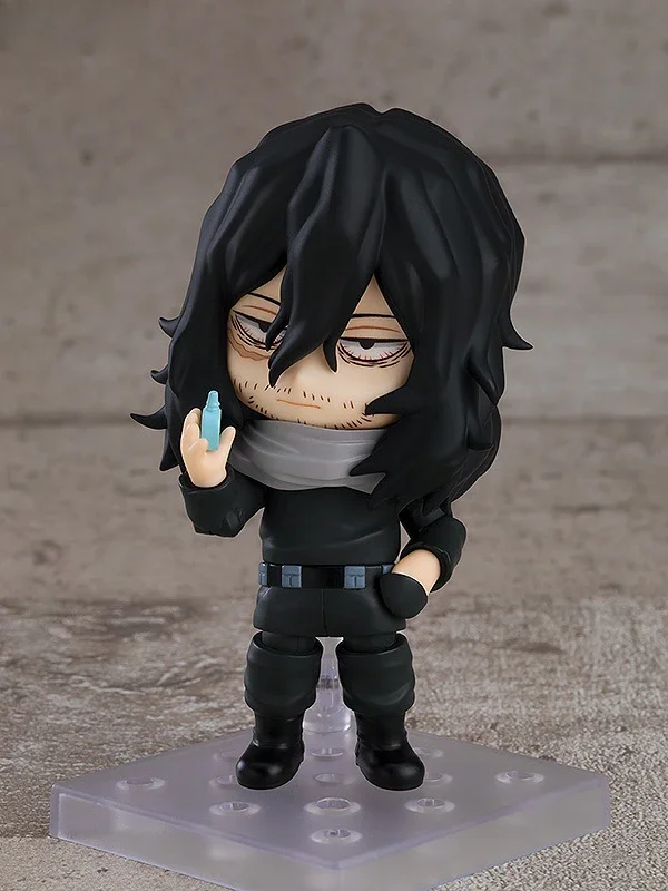 ของเล่นตุ๊กตาขยับแขนขาได้ GSC รอยยิ้มที่ดีต้นฉบับ Nendoroid My HERO Academia Academia Aizawa shouta 2401ของเล่นสำหรับเด็กหญิงเด็กชายของขวัญ