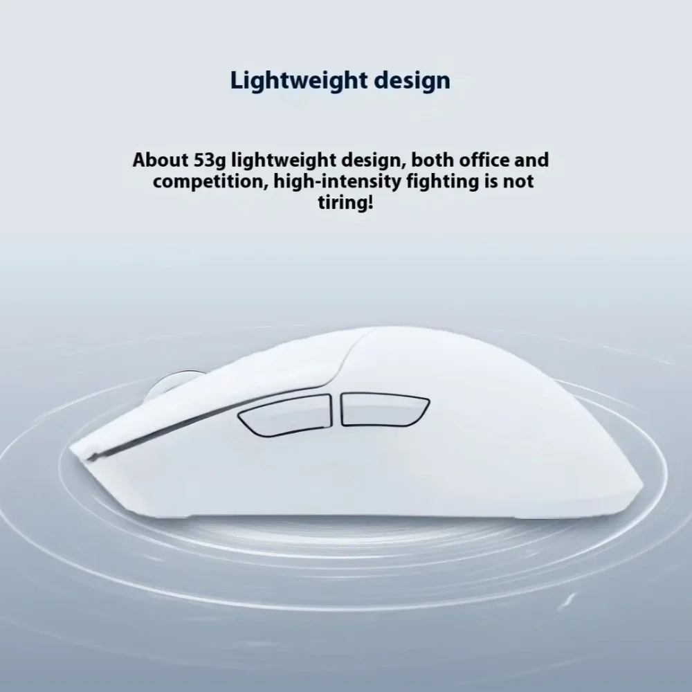 CHAOS M2 Mini Pro Mouse PAW3395 وضع مزدوج لاسلكي 8K معدل التجديف خفيف الوزن مخصص ألعاب ماوس بيئة العمل ملحقات الألعاب #6