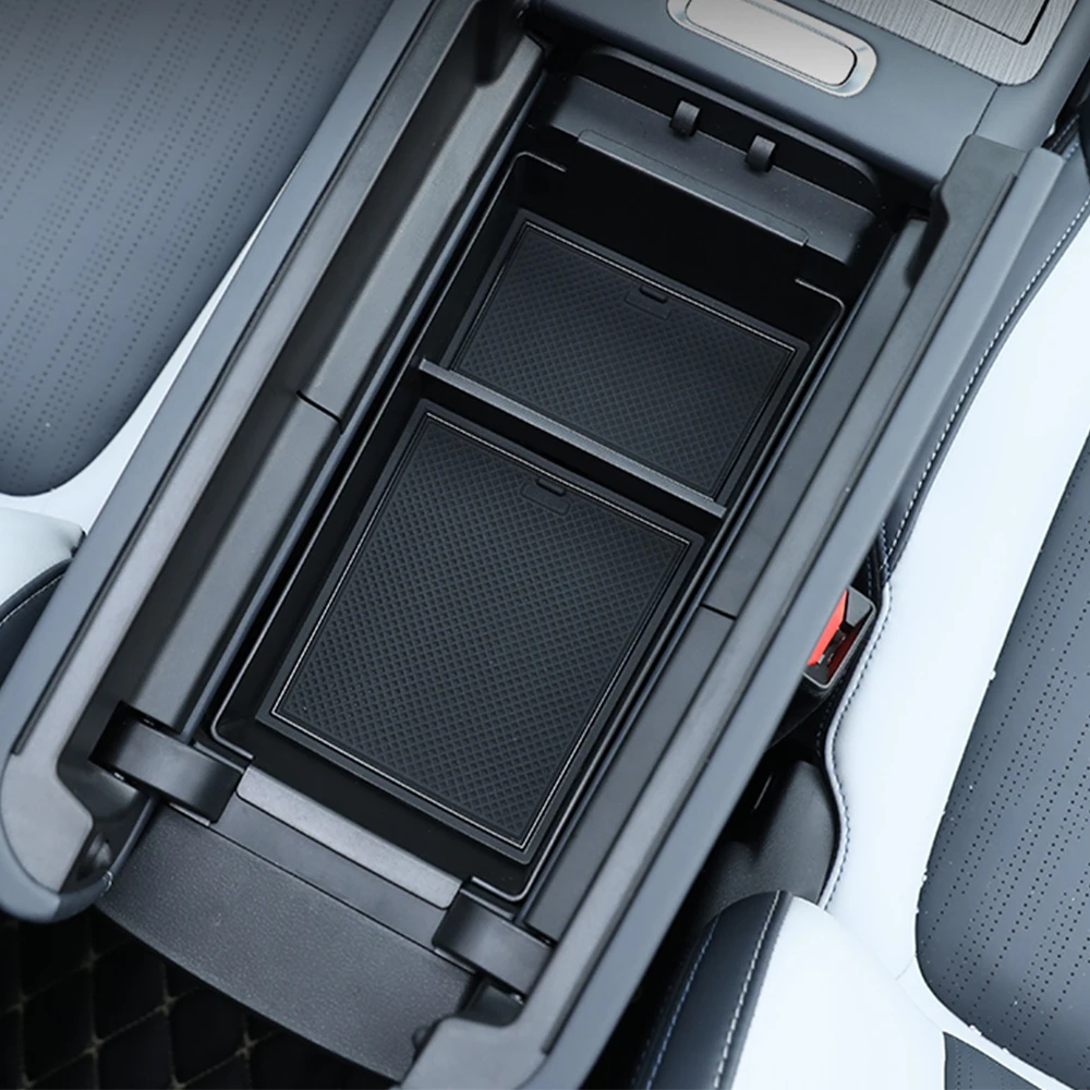 ل 2023 2024 جيلي ستارراي بويو L أطلس FX11 مسند الذراع صندوق تخزين لوازم تعديل السيارة صندوق تخزين التحكم المركزي