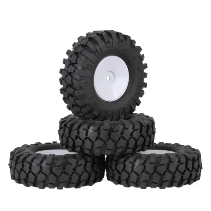 1.9" Tires 108mm Wheel 12mm Hex Hub For SCX10 RC Telecontrol Model Car Climbing Tyre Simulated Gravel Tire High Quality