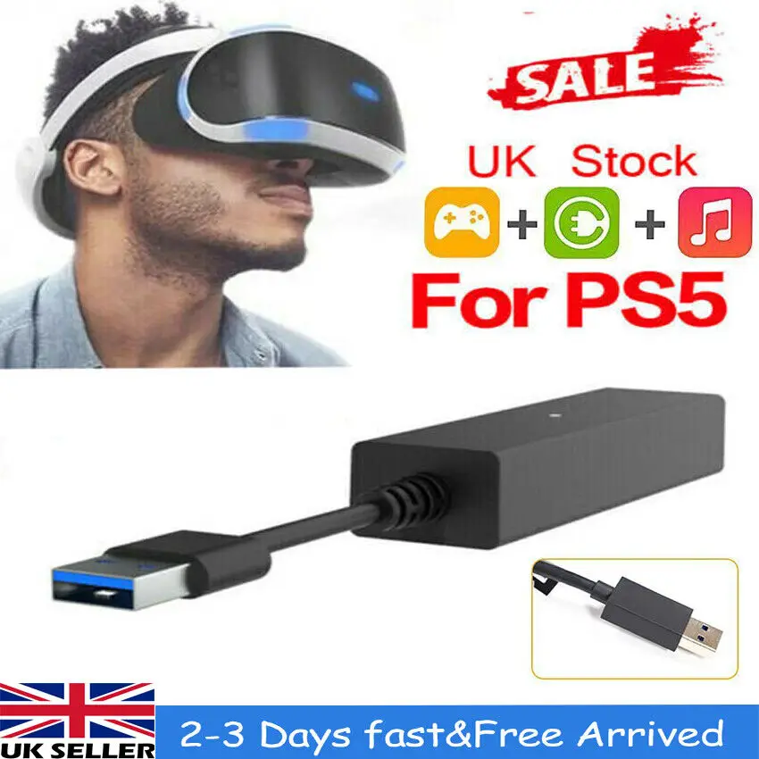 Cho PS5 PS4 VR 4 PS5 VR Đầu Kết Nối PS VR Để PS5 Cáp Camera Mini Adapter