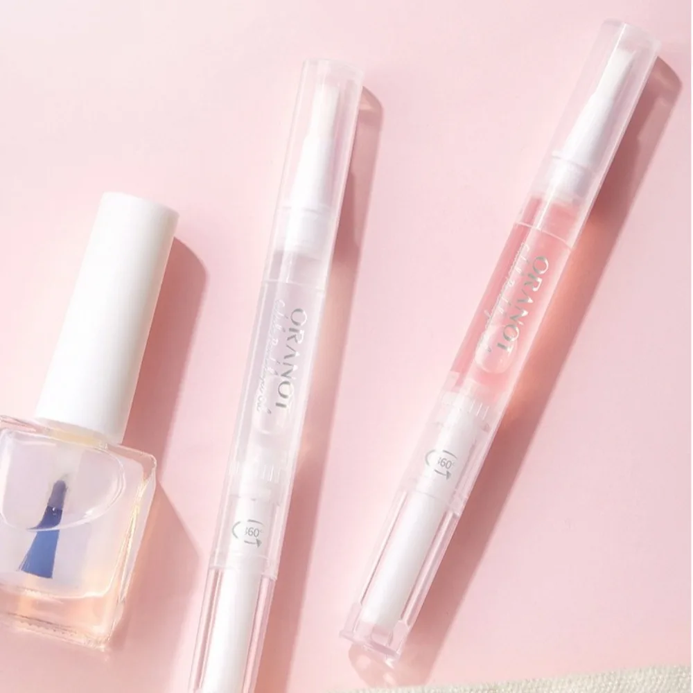 Novo 2ml caneta de óleo de nutrição de unhas hidratar profundamente flores fragrância óleo de cuidados de crescimento de unhas portátil reparação caneta de tratamento de unhas