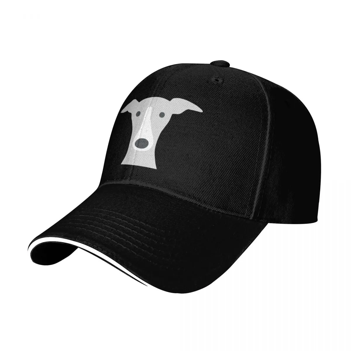 Greyhound Italian Greyhound Cute Whippet Dog Baseball Cap Gift for Him Her Casual Daily Wear Quick Dry Performance