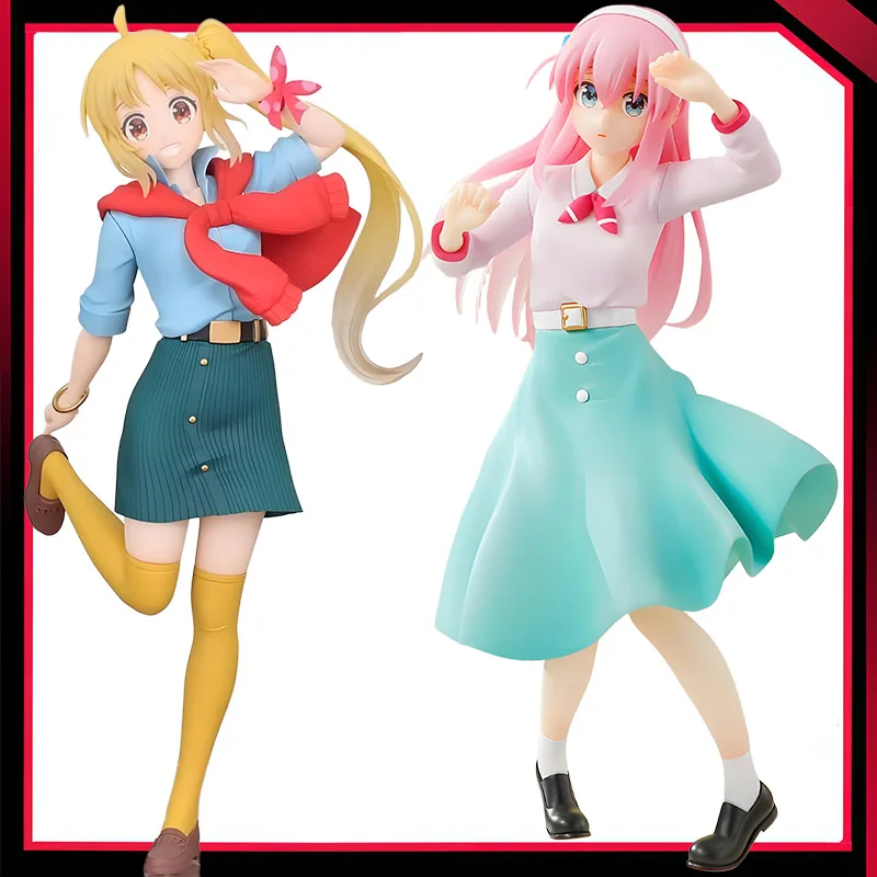 В наличии Оригинальная системная служба Bocchi The Rock! Фигурка Vivit Gotoh Hitori Ijichi Nijika Ретро Мода Аниме Модель Игрушки