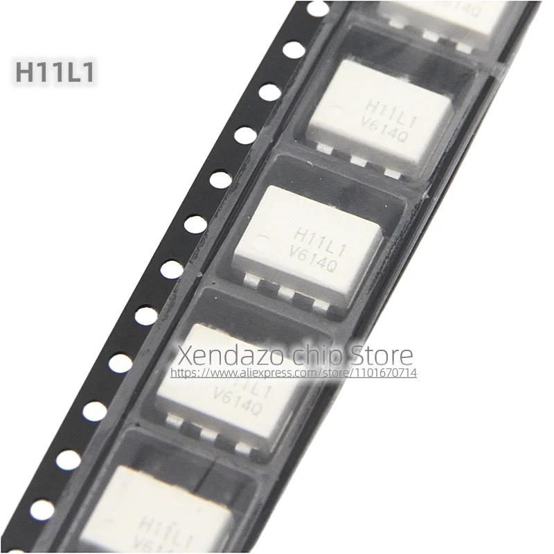 10pcs/lot H11L1SR2M H11L1 SOP-6 package Original genuine Optocoupler chip