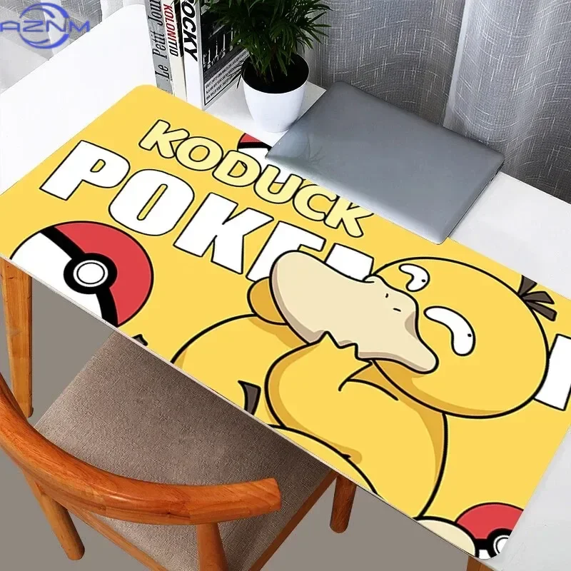 Mouse Pads Professional Pokemon Pikachu ESports Game Players Speed Lock Edge Rubber Game Desk Mousepad Durable Keyboard Mat
