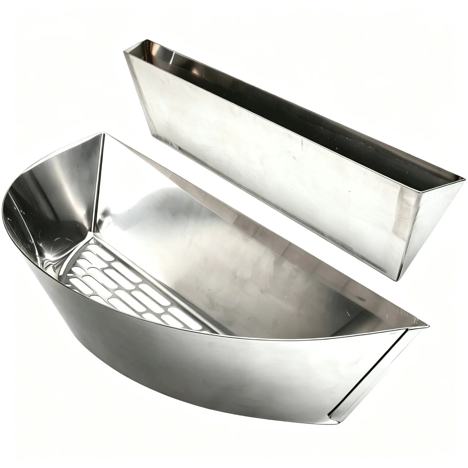 Stainless Steel BBQ Charcoal Basket for Weber Kettle Apple Grill Wood Chip Smoker Box Outdoor Grilling Accessory