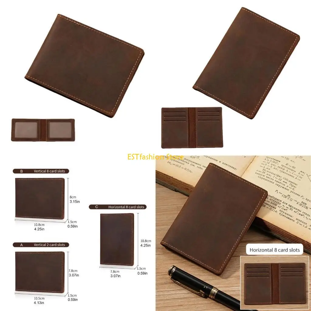 

Y5GC Компактный чехол для кредитной карты с держателем водительских прав из искусственной кожи для пассажиров