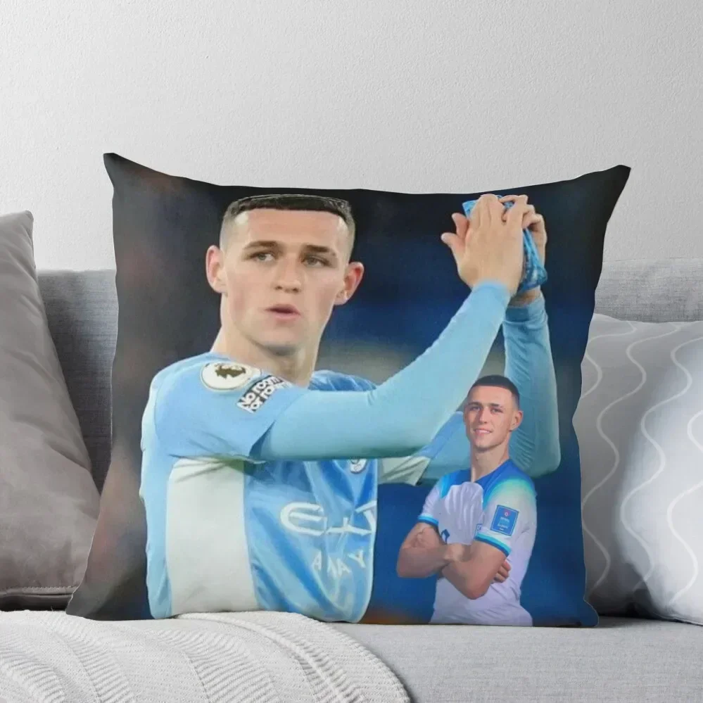 Phil Foden Travel Mugs Throw Pillow Decorative Sofa Cushions Couch Pillows pillow