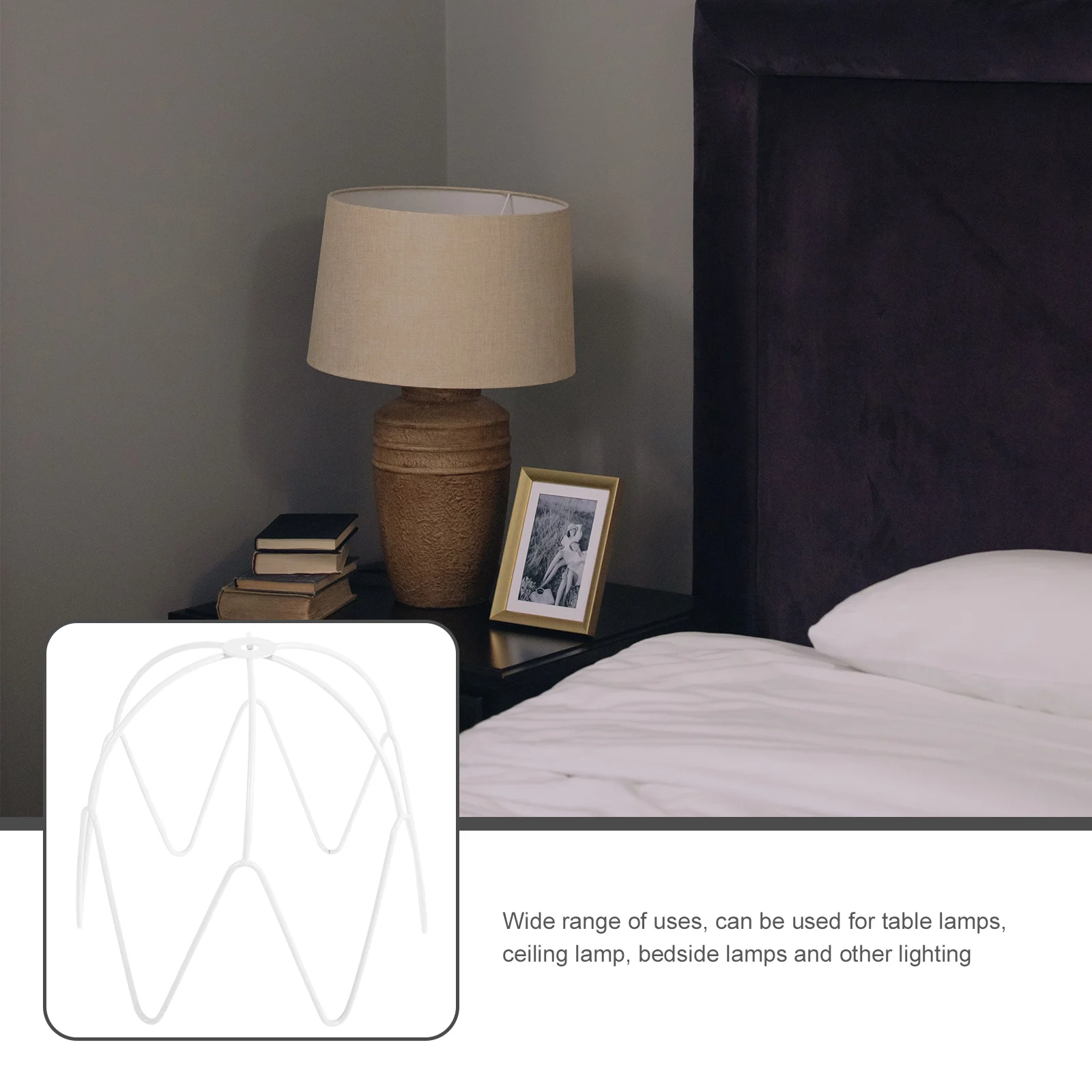 s Crystal Lampshade Frame Vintage Metal St DIY Desk Lamp Frame Table Light Shade Racks Metal Lamp Cover Brackets For