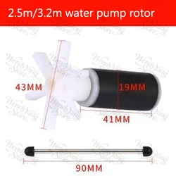 1pc New Engraving Machine Water Pump Rotor Submersible Pump Rotor Ceramic Shaft Core Mini Water Pump Rotor