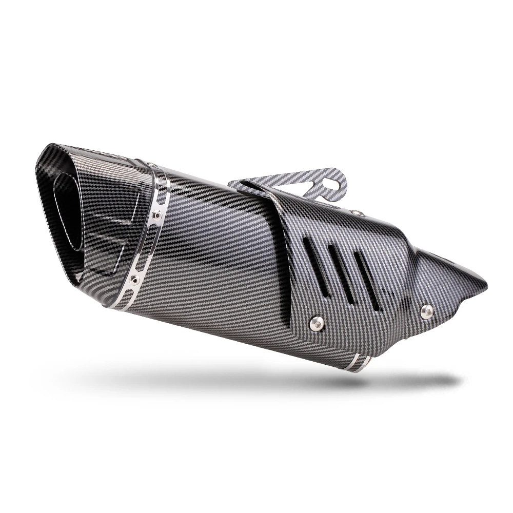 

SXLL Universal 51mm Motorcycle Exhaust Muffler AKR for MT03 PCX XMAX for Ninja Z 400 250 Z900 ZX6R R6 R3