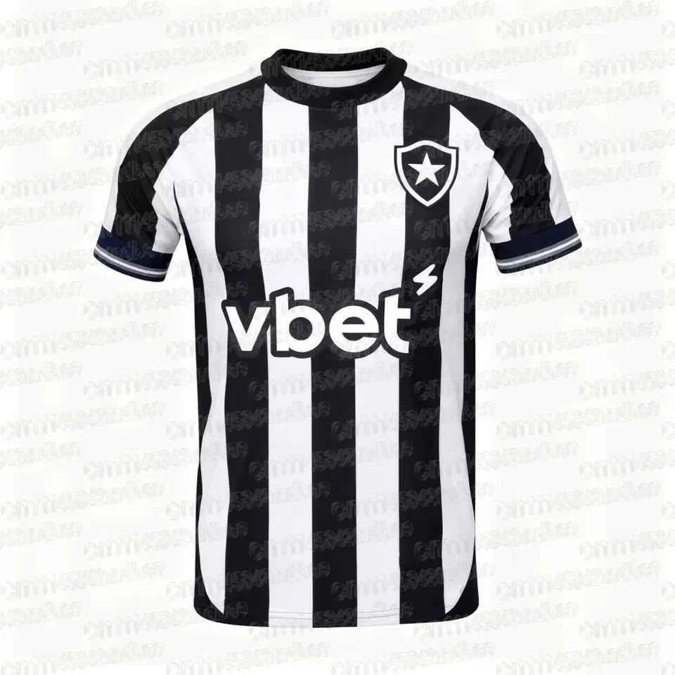 3D Printed Outdoor Sports Quick Drying Breathable T-shirt, Brazil Botafogo Football Jersey Thin Family T-shirt Short Sleeved Top