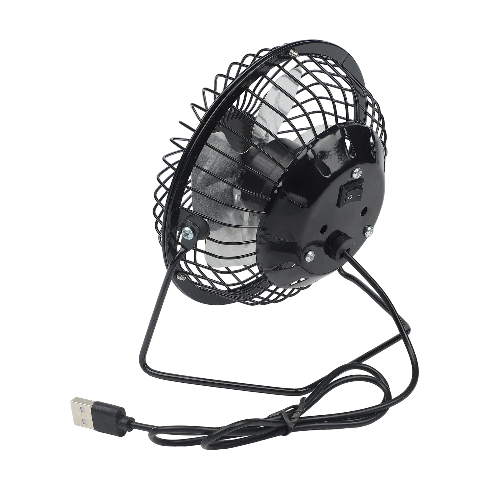 Rotatable 4 Inch USB Fan for Desktop and Portable Use Suitable for Home Office for Outdoor Activities and Power Charging
