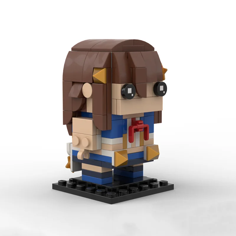 

163pcs MOC Tokino Sora Brickheadz Model Building Blocks Christmas Gift Architecture Toys Creative Idea Education Brick Kids
