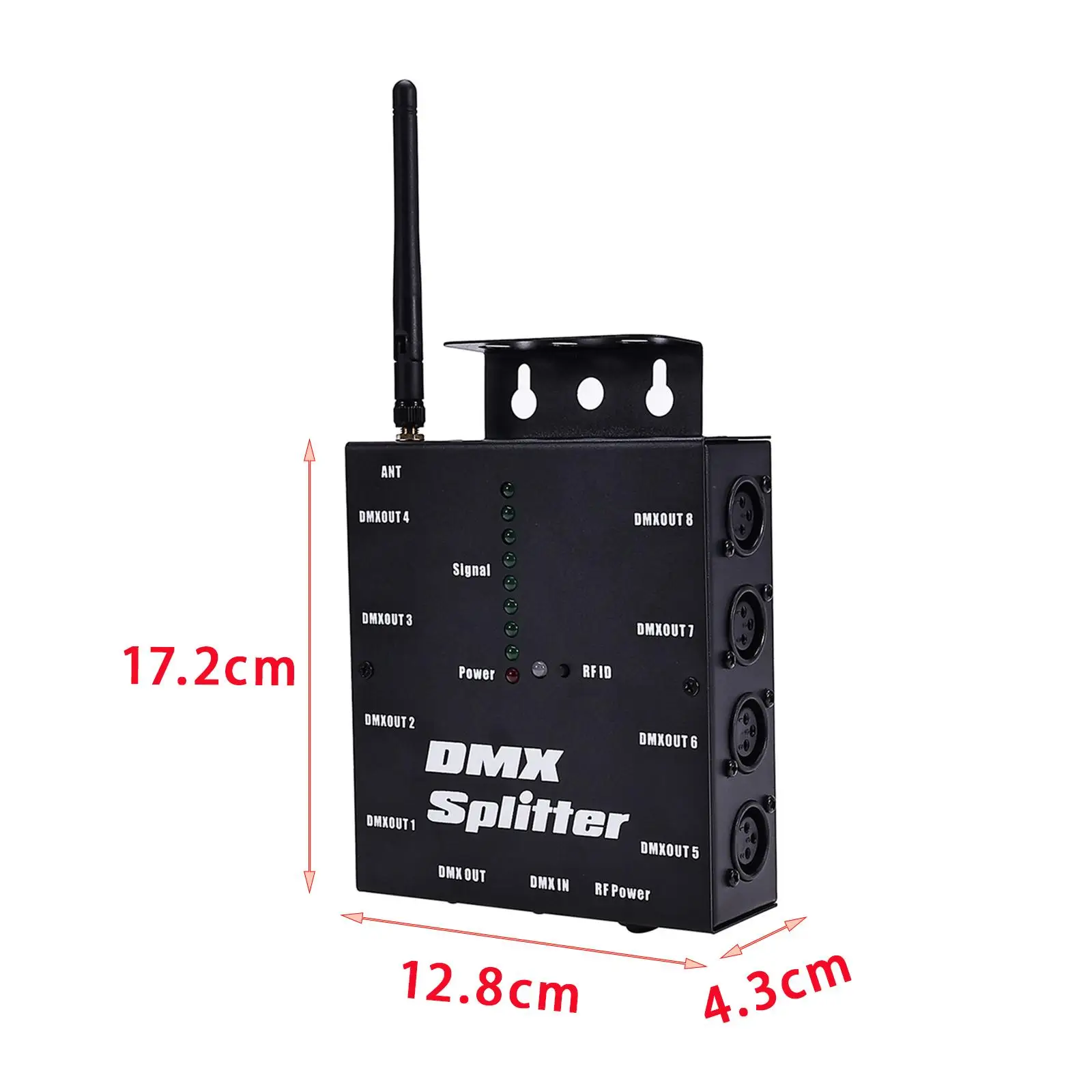

Dmx512 Distributor 8 Way 3 Pins Wireless Launcher for Wedding Stage Party
