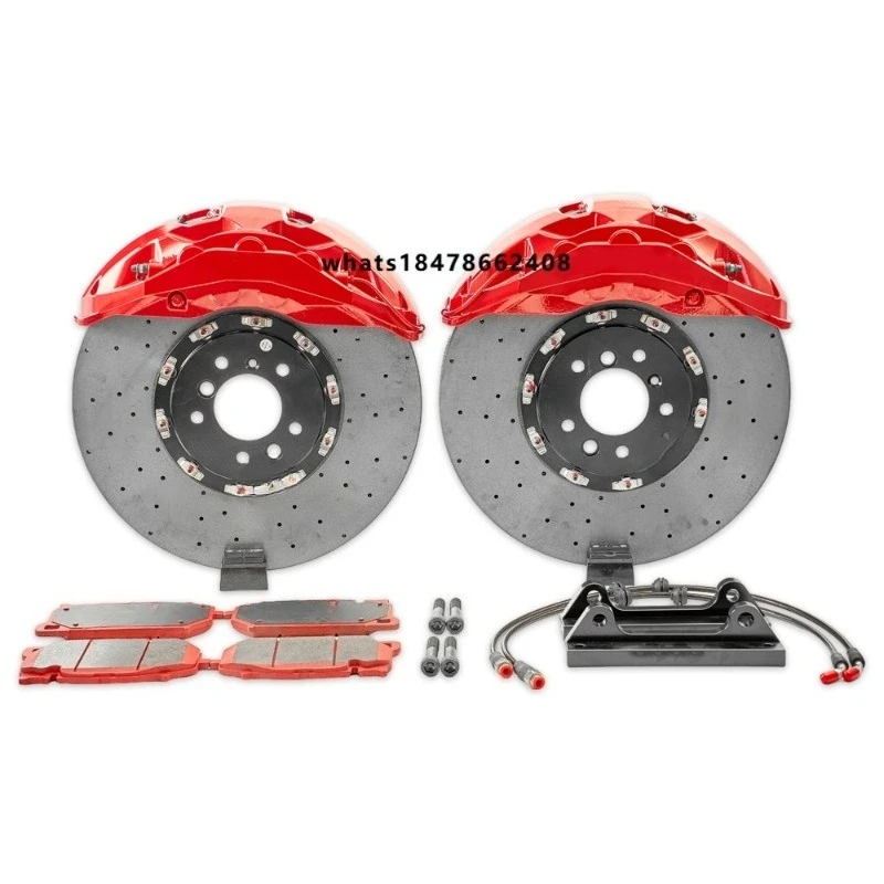 

Universal Modified Tuning Brake System Forged Disc Aluminum AK 10N 10 Piston Calipers Kits With Ceramic Pads 420MM