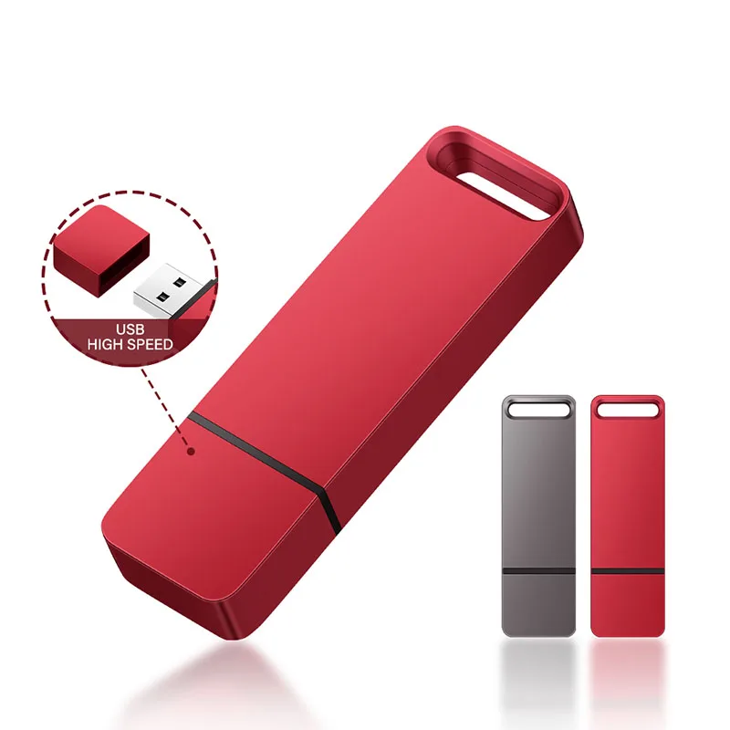 High Speed USB 3.0 Flash Drive 2TB 512GB Multiple Capacities Metal Pendrive Memory Stick For Phone Computer Storage Pen Drive