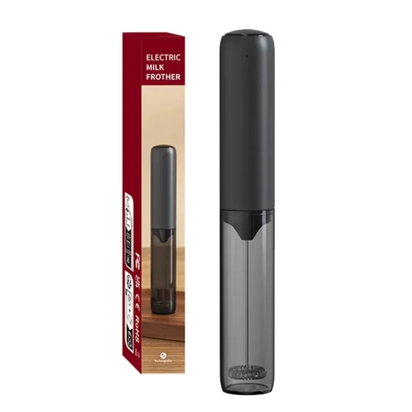 Kitchen Powerful Stirrer Milk Frother Handheld Foam Maker for Lattes Whisk Drink Mixer Coffee Electric Rechargable Egg Beater