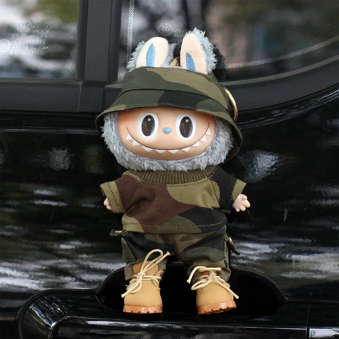 Mini roupas de boneca acessórios para coreia 15-17cm ropa labubu e 10cm algodão boneca terno roupas