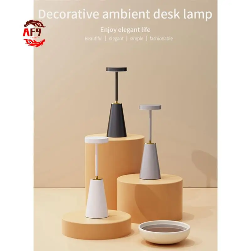 

AF90-Table Lamp Bedside Lamp Wireless Rechargeable Ambient Light Touch Bar Light Ambient Table Lamps