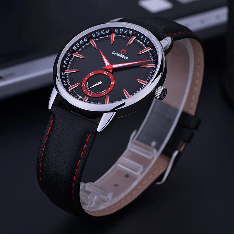 CASIMA Men's Quartz Movement Watch, Waterproof with Calendar,Simple Trend, Fashionable, Joker, Luminous, Model ST-8304-1019