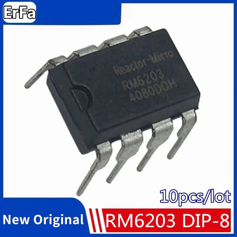 

10pcs RM6203 DIP-8 switching power chip CR6203 RM6203