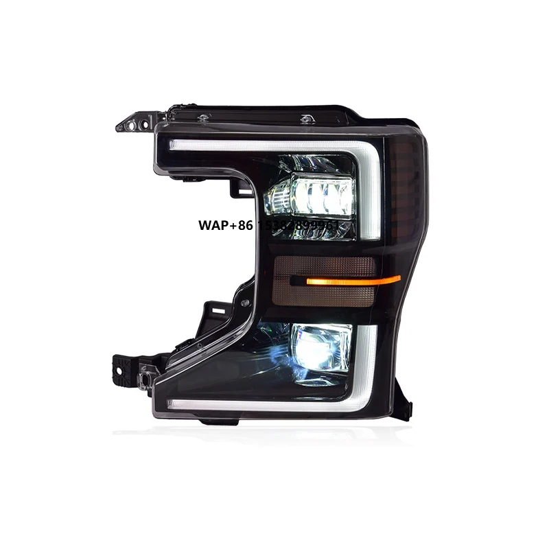 

High Quality 20-24 F250 Headlight Assembly Modified LED Headlight Daytime Running Turn Signal White 12V New Fit F250 TT