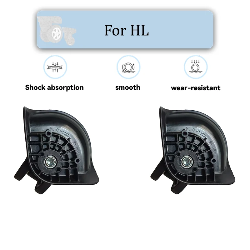 

Suitable For HL C-F1369 Luggage mutewheel Replacement Repair Wheels Sliding Casters Wear-Resistant Pulley