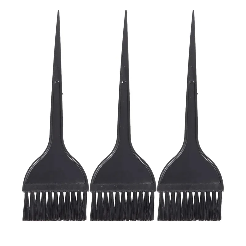 Hair Dye Brushes Durable Plastic Handle for Professional Salon Home Use Hair Coloring Dye Applicator Brush