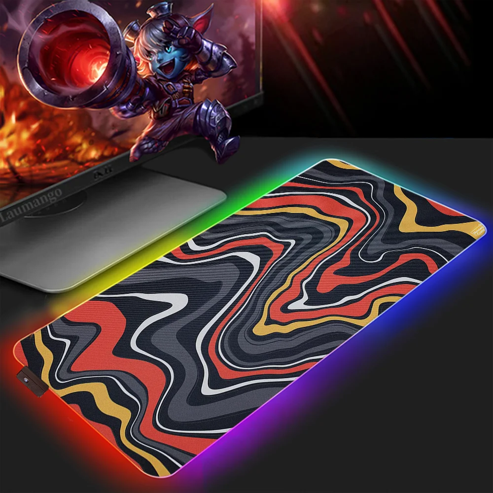 Strata Liquid Gaming Mouse Pad, Gaming Mat, Mousepad, Gamer, 900x400, Acessórios de Mesa, Escritório, Desktops, Teclado, Extended XL, XXL