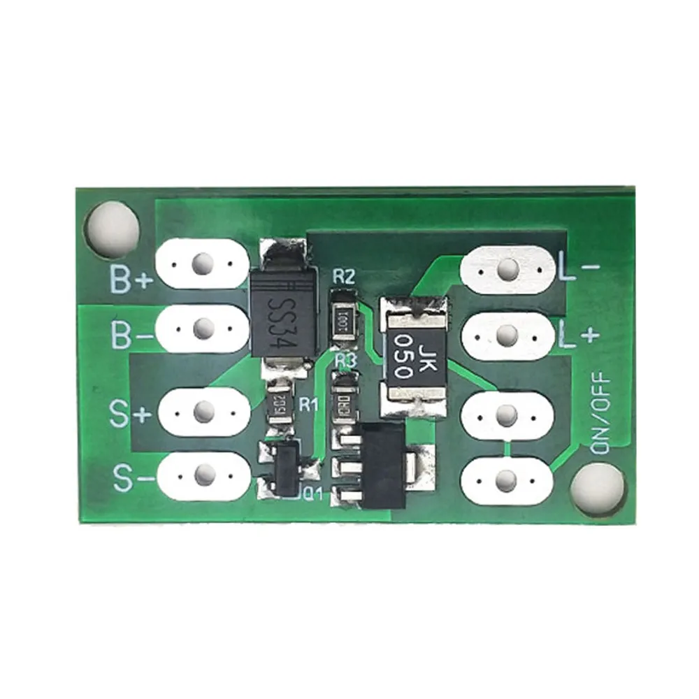 Regolatore di carica solare interruttore di controllo automatico della luce modulo di controllo della ricarica della batteria agli ioni di litio circuito dell'interruttore di controllo solare