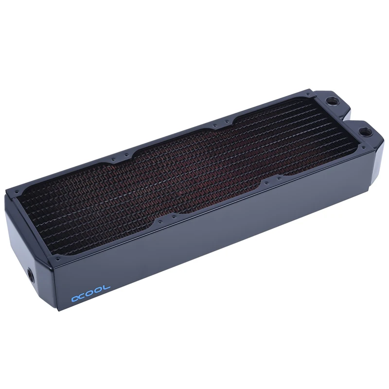 Alphacool NexXxoS UT60 Radiator Tebal 420MM Tembaga Penuh, 468X144X60MM,G1/4 ", Lingkaran Pendingin Air Komputer Membangun Penukar Panas