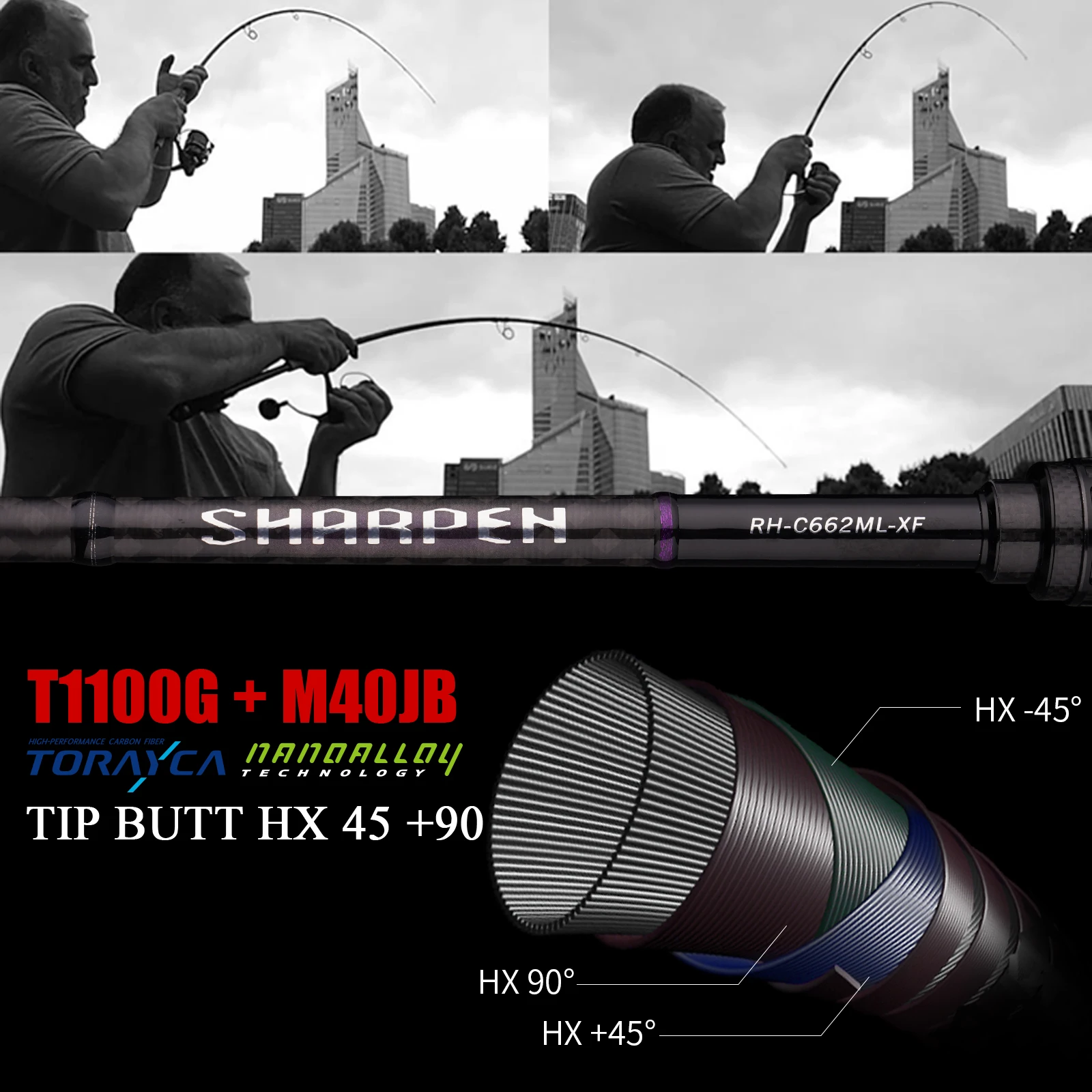 PURELURE SHARPEN Soft Lure Long Spinning and Casting XF/MF Action