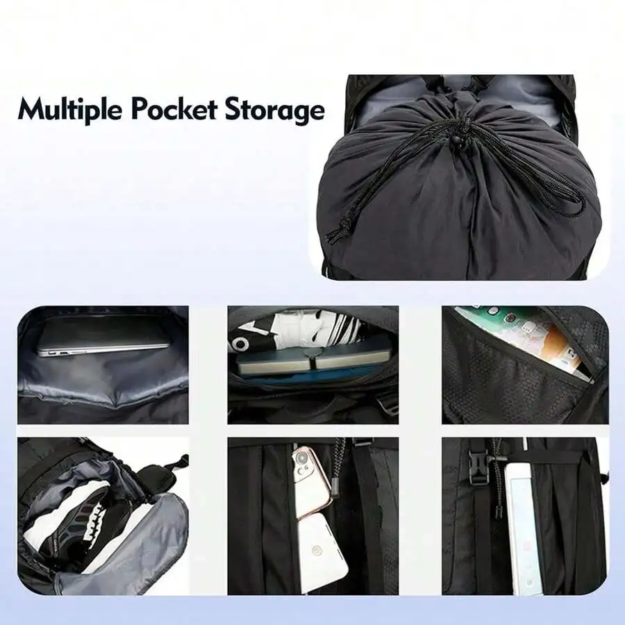 

75L Water Resistant Lightweight Outdoor Sport Backpack For Camping Climbing Travel
