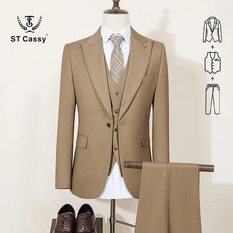 brown 3 pcs set