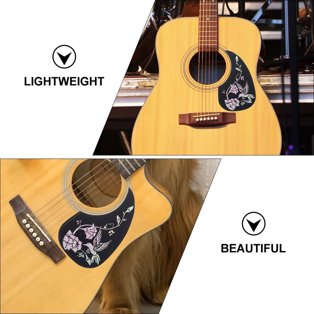 Anti scratch Self Adhesive Plastic Guitar Pickguard for Acoustic Electric Bass Protective Plate Scratch Resistance Feature