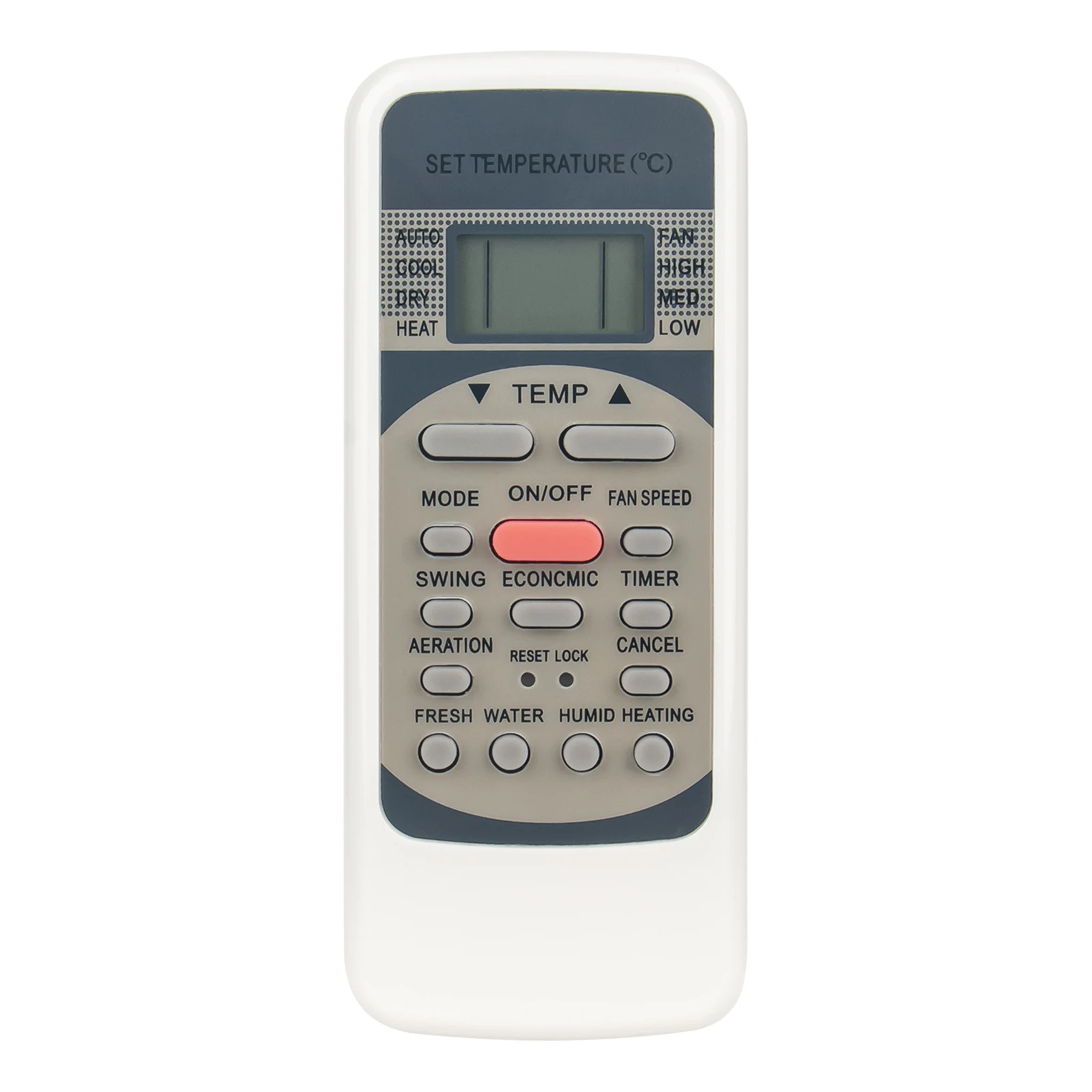 

New R51C Replaced Remote Control Fit for Midea/Milexus Air Conditioner R51M/BGE RG51M5/(C)EU R51/E R51/CE R51M/CE R51D/E